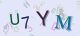 This is a captcha-picture. It is used to prevent mass-access by robots. (see: www.captcha.net)