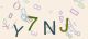 This is a captcha-picture. It is used to prevent mass-access by robots. (see: www.captcha.net)