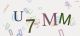 This is a captcha-picture. It is used to prevent mass-access by robots. (see: www.captcha.net)