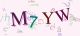 This is a captcha-picture. It is used to prevent mass-access by robots. (see: www.captcha.net)