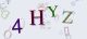 This is a captcha-picture. It is used to prevent mass-access by robots. (see: www.captcha.net)