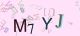 This is a captcha-picture. It is used to prevent mass-access by robots. (see: www.captcha.net)