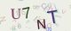 This is a captcha-picture. It is used to prevent mass-access by robots. (see: www.captcha.net)