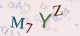 This is a captcha-picture. It is used to prevent mass-access by robots. (see: www.captcha.net)