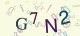 This is a captcha-picture. It is used to prevent mass-access by robots. (see: www.captcha.net)