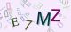 This is a captcha-picture. It is used to prevent mass-access by robots. (see: www.captcha.net)