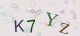 This is a captcha-picture. It is used to prevent mass-access by robots. (see: www.captcha.net)