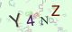 This is a captcha-picture. It is used to prevent mass-access by robots. (see: www.captcha.net)