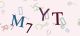 This is a captcha-picture. It is used to prevent mass-access by robots. (see: www.captcha.net)